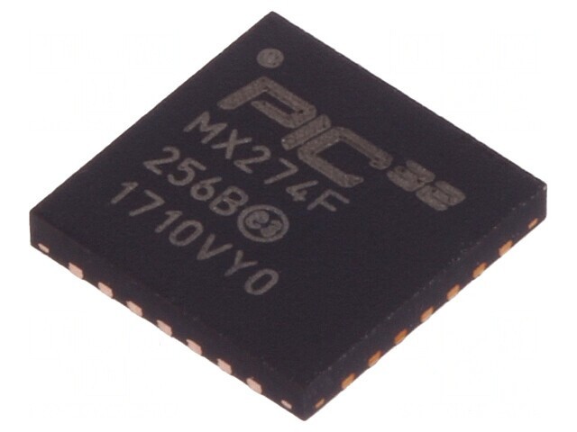 Microcontroler PIC32 256kB 2.5-3.6V SMD QFN28