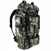Rucsac militar pentru drumetie, 6 compartimente, 70litri, 65x18x35cm, verde Household NewTrend, Oem
