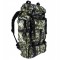 Rucsac militar pentru drumetie, 6 compartimente, 70litri, 65x18x35cm, verde Household NewTrend
