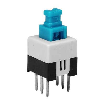 Buton cr 8x8x17mm ON-ON PCB com lateral foto