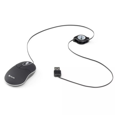 Mouse USB 1000dpi negru NGS SINBK foto