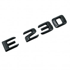 Emblema E 230 Negru, pentru spate portbagaj Mercedes