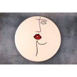 Platou Pizza din ceramică Visage
