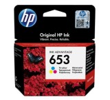 Cartus cerneala HP 3YM74AE Color Nr.653 200ini,HP DeskJet Plus Ink