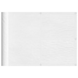 Cumpara ieftin Paravan de balcon, alb, 75x700 cm, 100% poliester oxford