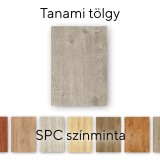 Mostra Pardoseala Vinil SPC Leziter Tanami Oak, 30x18 cm, Stejar, Rezistent Apa, Izolatie Fonica