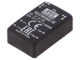 Convertor DC/DC 8W 18-75V 15V/-15V THT