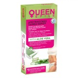 Benzi Epilatoare, Queen Epile, Corp și Bikini, Aloe Vera, Set 24 bucăți