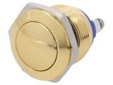 Comutator Anti-Vandalism SPST-NO 2A 36VDC IP65 19mm