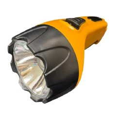 Lanterna Galbena Reincarcabila LED 220V cu Stecher Incorporat 9088 foto