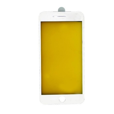 Geam sticla cu rama Apple iPhone 5 alb foto