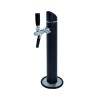 Schanks&auml;ule, Bierzapfs&auml;ule - Modell Black Tower, 1-leitig, mit Zierflansch