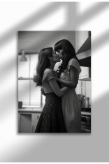 rebel_43|Vintage Photography Poster, Feminist Street Style, Black &amp; White Canvas, Rebel Muse 2025 | A3 (29.7 x 42 cm) - rebel_43