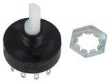 Comutator rotativ C&amp;K R20407RR03Q 4 poziții 2,5A 250VAC 0,5A 125VDC -30&divide;95&deg;C