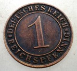 B.223 GERMANIA WEIMAR 1 REICHSPFENNIG 1934 D