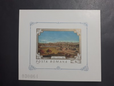 1970 - Reproduceri de arta - Simturile - colita nedantelata - LP752 foto