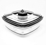 Caserola de etansare &icirc;n vid Vesta Precision, policarbonat, transparent, 0,8 L