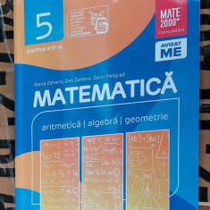 MATEMATICA ARITMETICA ALGEBRA GEOMETRIE CLASA A 5 A PARTEA II PELIGRAD ZAHARIA