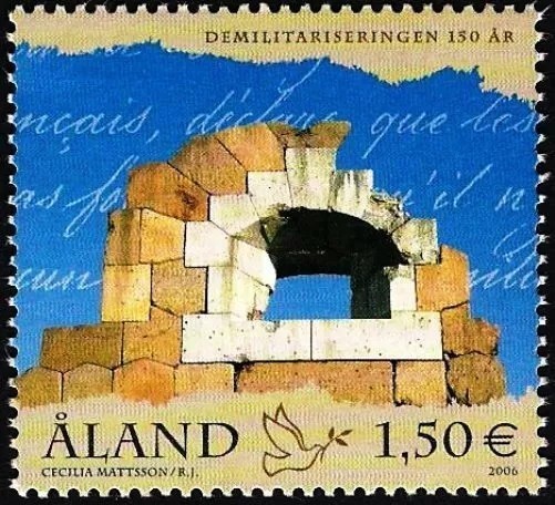 Aland (Finlanda) 2006 - Demilitarizarea, neuzat