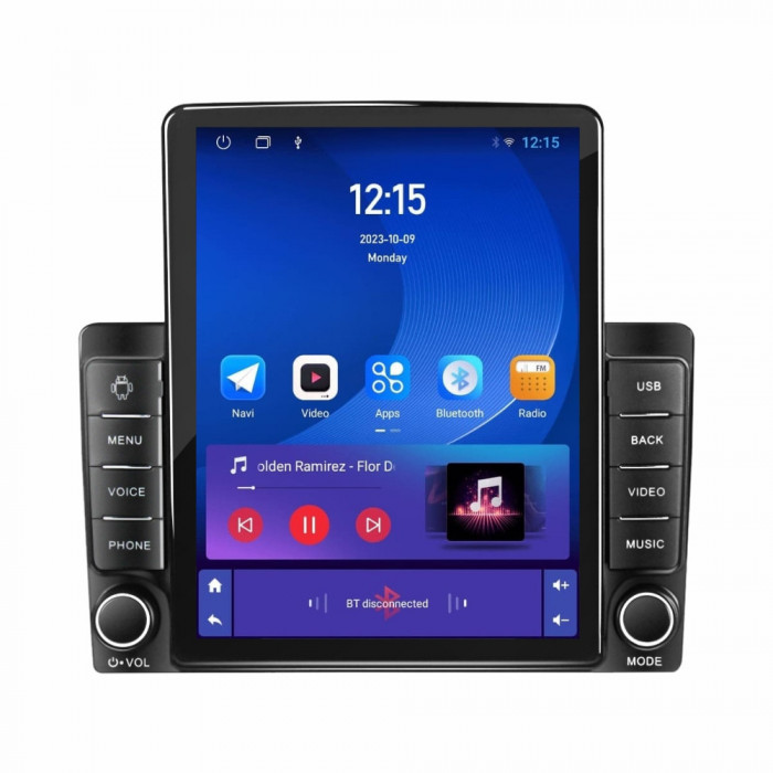 Navigatie dedicata cu Android VW Polo 9N 2001 - 2012, 1GB RAM, Radio GPS Dual