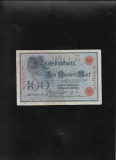 Germania 100 marci mark 1908 stampila rosie seria7892672