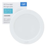 Aproape nou: Plafoniera LED PNI D-Light CL2412 12W, rotunda 16.7 cm, 6400K, aliment