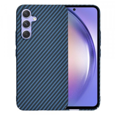 Husa pentru Samsung Galaxy A54 A546, Techsuit, Carbonite FiberShell, Turcoaz foto