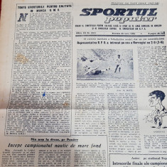 Ziar Sportul Popular 30 06 1956
