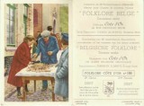 NI825 Folklore belge, Editi&eacute; par C&ocirc;te d&rsquo;Or, Le bon chocolat belge, Folklore C&ocirc;te d&rsquo;Or No 166, Deuxi&egrave;me s&eacute;rie