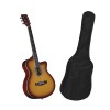 Chitara Clasica Lemn 95cm Natur, Marime 4/4, Incepatori, Copii 13+, cu Husa Nylon Cadou