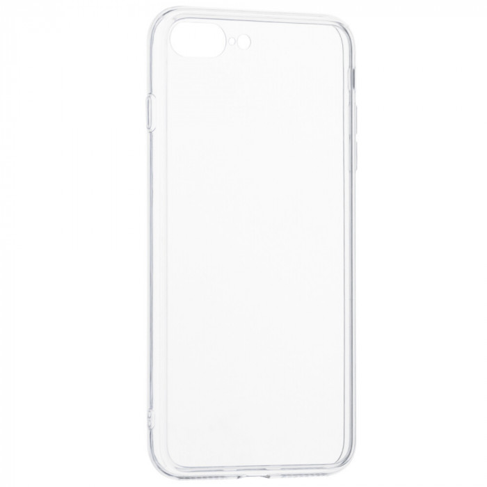 Husa De Silicon pentru iPhone 7 Plus 8 Plus Transparent TCHCS