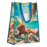 Sac de vară cu model nisip și scoici, 36x13x46cm, CMCLASS