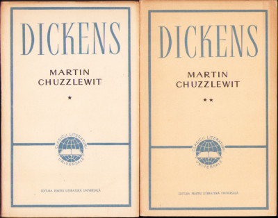HST C2683 Martin Chuzzlewit 1965 Dickens vol I+II foto