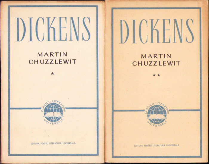 HST C2683 Martin Chuzzlewit 1965 Dickens vol I+II