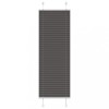 VidaXL Jaluzea plisată negru 40x150 cm Lățime țesătură 39,4cm poliester 4015131