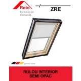 Rulou interior transparent fereastra mansarda Roto ZRE