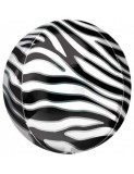 Balon Folie Sfera 3D Print Zebra 60x60 cm