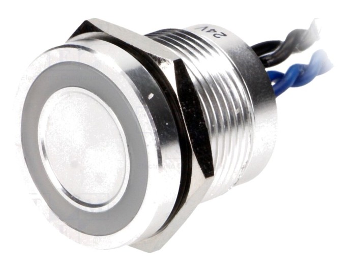 Comutator piezoelectric SPST-NO IP68