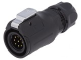 Mufă Circulară 16mm 9 pini Aurită 5A