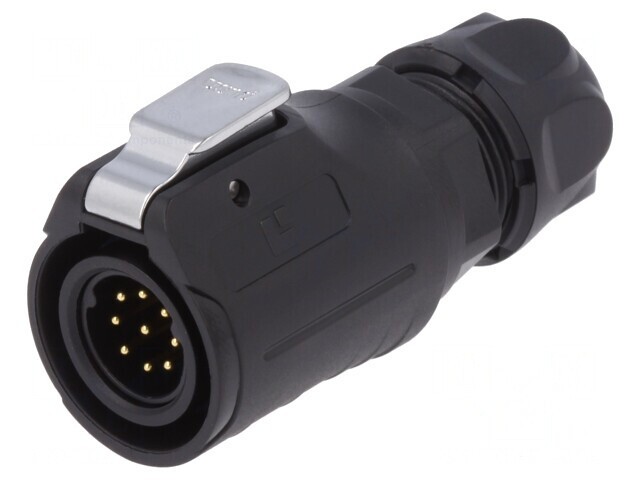 Mufă Circulară 16mm 9 pini Aurită 5A