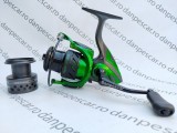 Mulineta Feeder Robinhan IMPACT SP4000 tambur long cast 10 rulmenti, Baitrunner, Diamant Alb