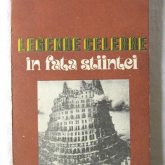 "LEGENDE CELEBRE IN FATA STIINTEI", Vladimir Dumitrescu, 1988