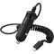 Incarcator auto Hama lightning, 1A, Negru