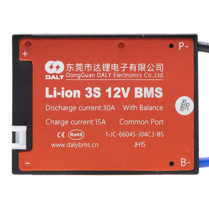 BMS 3S 12V 30A