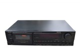 Deck Audio Denon DRM 710, 3 Capete, Dual Capstan, Dolby B,C, HX Pro, Metal Tape, Negru, Made in Japan