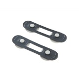Set 2 mini sigurante universale pentru usi si dulapuri BabyJem, antracit
