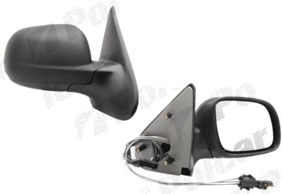 Oglinda exterioara Seat Ibiza/Cordoba (6K) 07.1999-02.2002 Partea Dreapta Crom Convex Manuala Prin Cablu Fara Incalzire Model MIC, cu senzor temperat foto