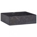 Cumpara ieftin Chiuvetă, negru, 40x40x12 cm, marmură