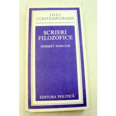 SCRIERI FILOZOFICE-HERBERT MARCUSE