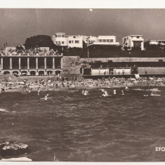 Carte Postala veche - Eforie, Plaja, circulata 1961